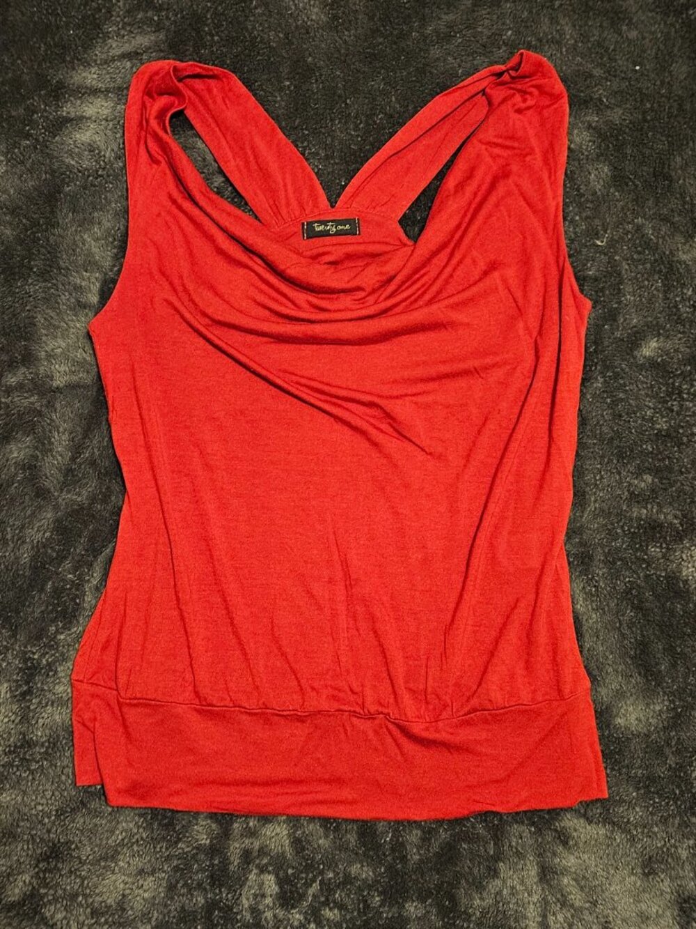 Twenty One cowl neck top